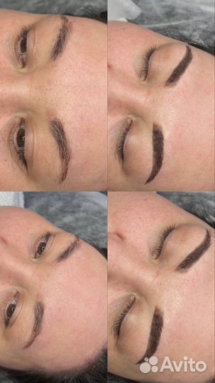 Перманентный макияж бровей и губ