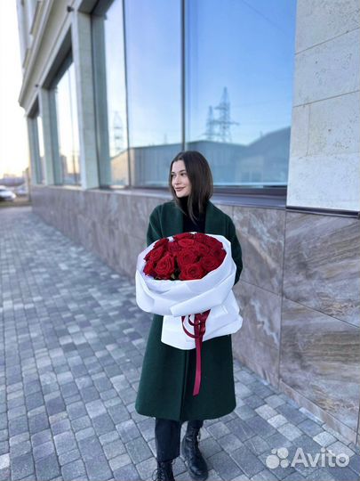 Букет красных роз Цветы