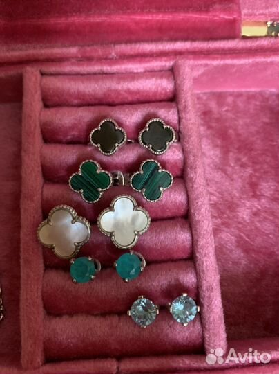 Серьги серебро 925