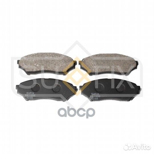 Колодки тормозные дисковые перед прав/лев S