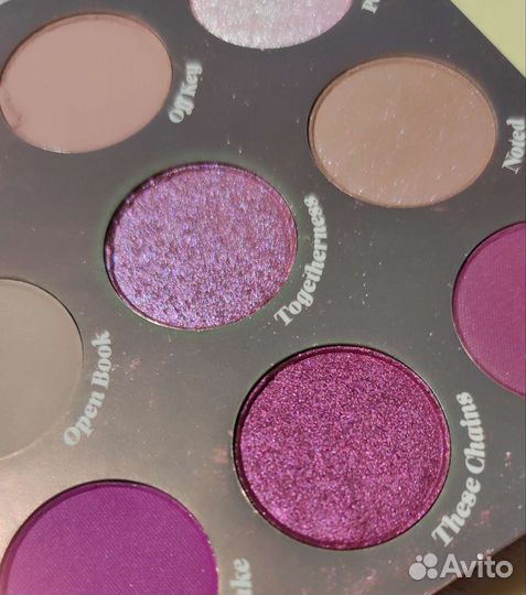 Colourpop Locket Down палетка теней