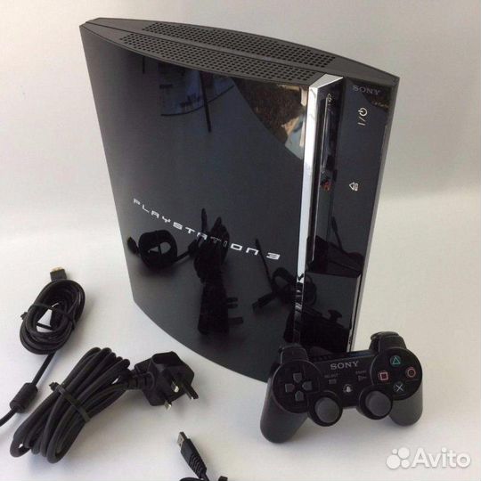 PS3 playstation FAT 500GB прошита 40 игр