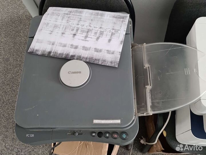 Копировальный аппарат canon fc128
