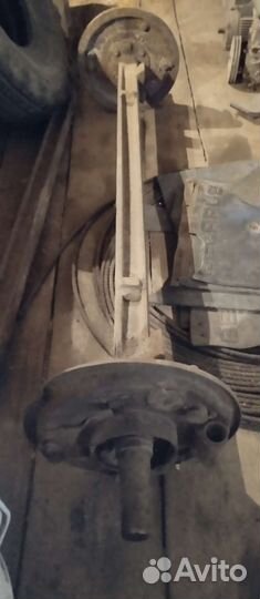 Ось для прицепа 2птс-4