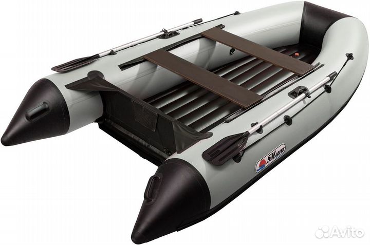 Лодка Стандарт Smarine AIR Standard 380 (серая)