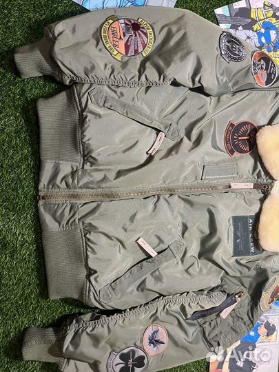 Бомбер alpha industries B15 vintage