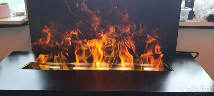 Паровой электрокамин 3d любой размер