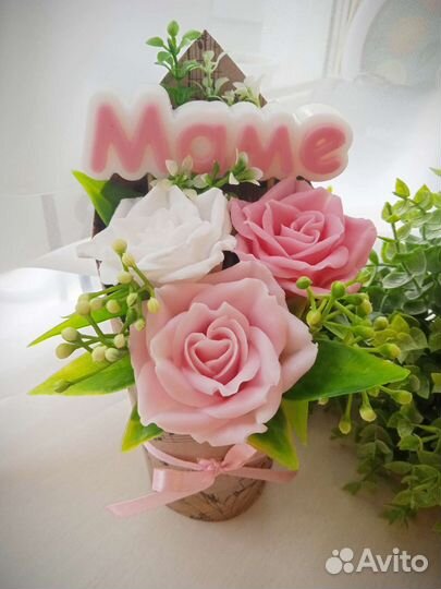 Букет из мыла