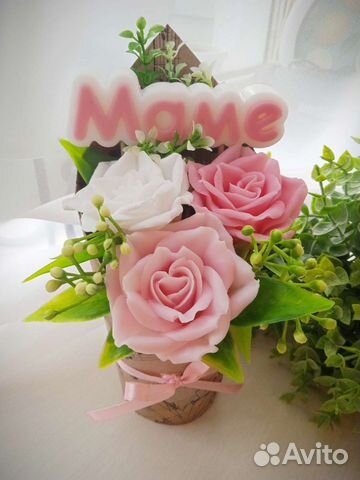 Букет из мыла