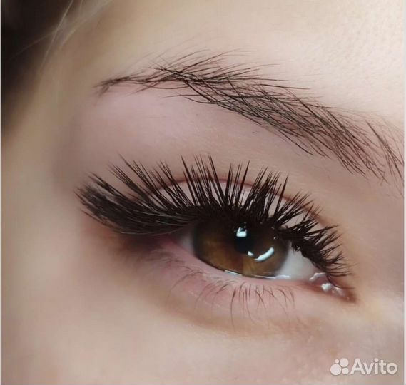 Наращивание, лами ресниц/ укладка бровей