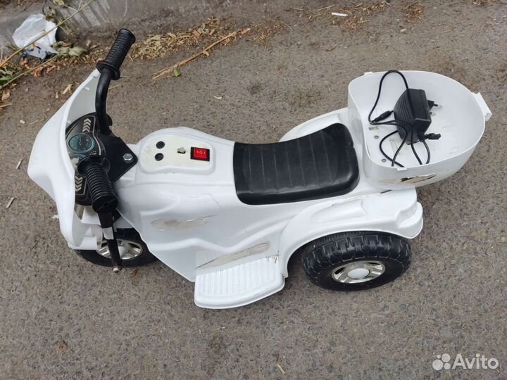 Детский мотоцикл на аккумуляторе бу