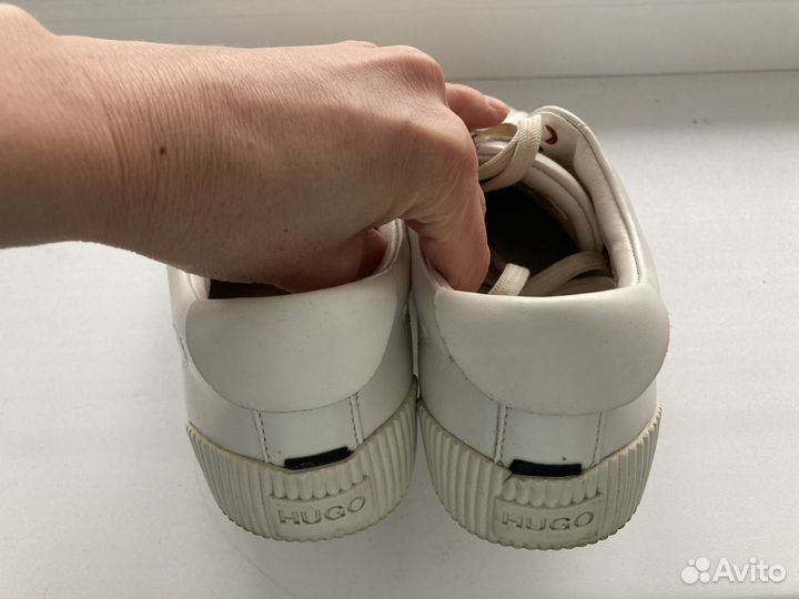 Кеды из натуральной кожи Hugo boss