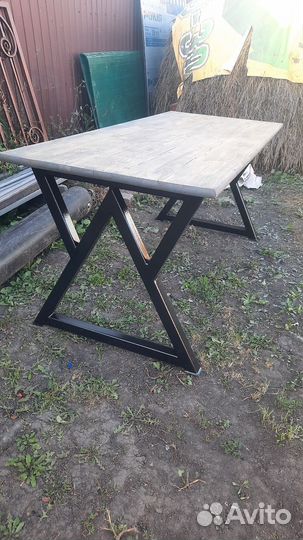 Столы в стиле лофт