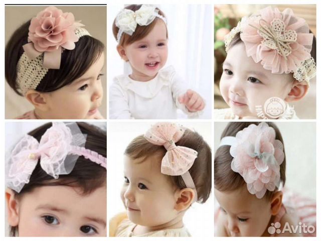 Повязка на голову для девочки