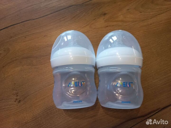 Бутылочки avent 0+ с широким горлышком
