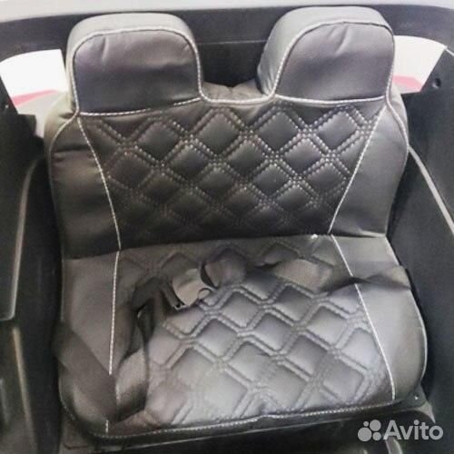 Электромобиль детский M-6, цвет серый. NG-20250310