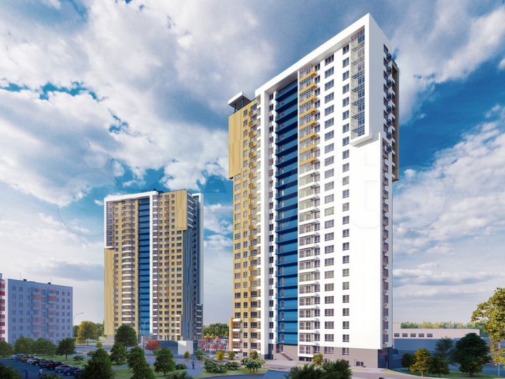 Квартира-студия, 23,9 м², 24/24 эт.