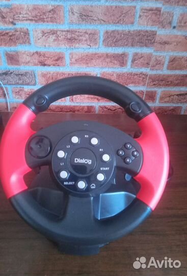 Игровой руль dialog