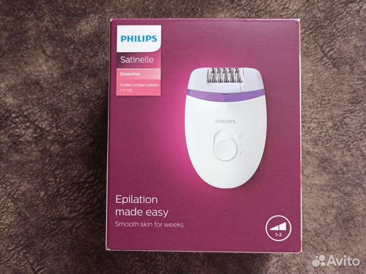 Эпилятор philips новый