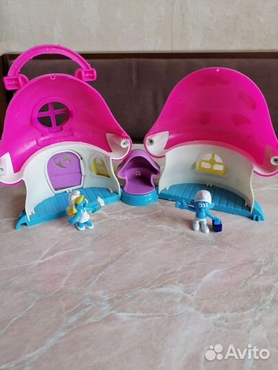 Кукольный домик для смурфиков