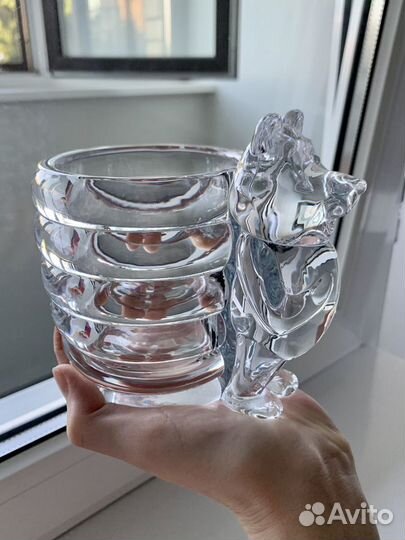 Банка для мёда хрусталь