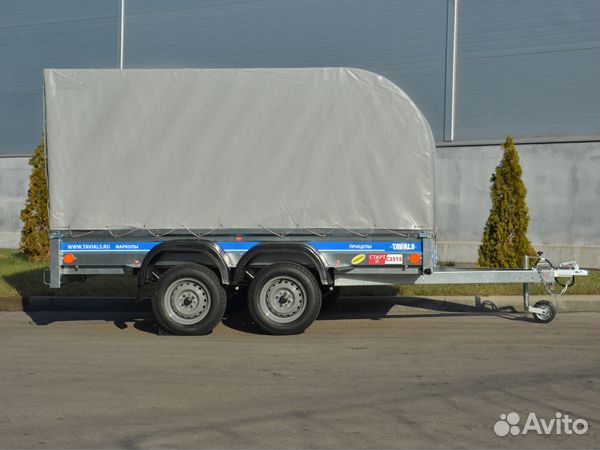 Прицеп легковой старт-2 С2515/14 2-х осный усил