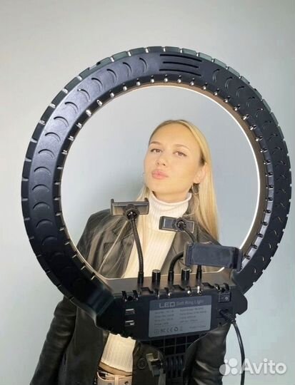 Кольцевая лампа 54 см