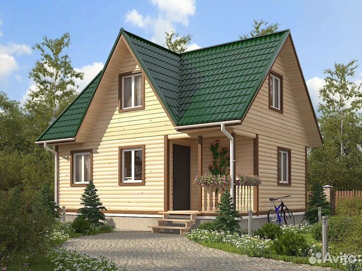 Кологрив. Строительство каркасных домов из бруса