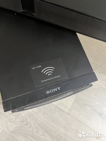 Саунбар sony HT-CT/290 с беспроводным сабвуфером
