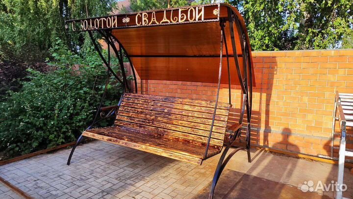 Качели металлические