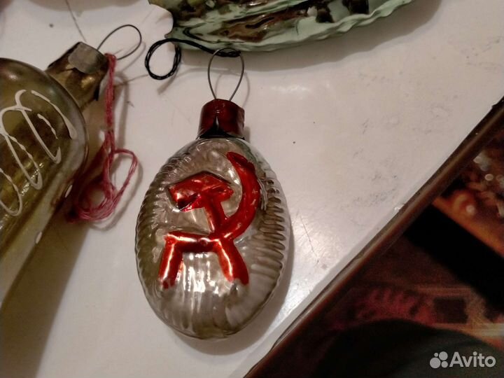 Елочные игрушки СССР