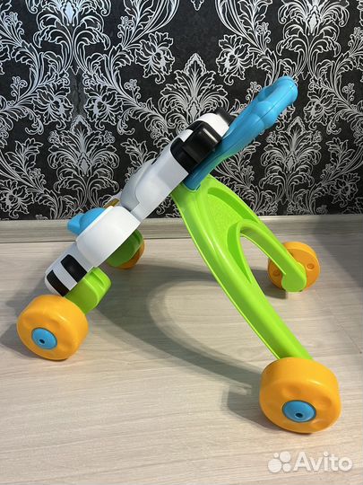 Ходунки каталка fisher price зебра