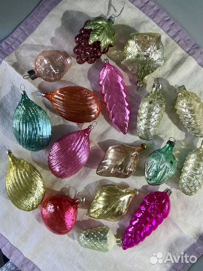 Елочные игрушки СССР