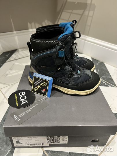 Зимние ботинки ecco