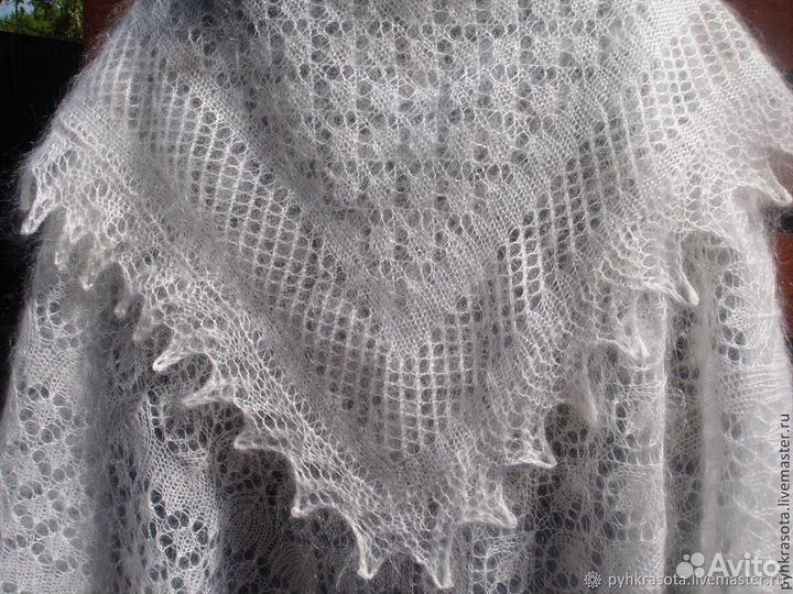 Пуховый платок