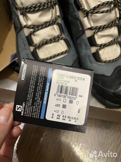 Треккинговые ботинки Salomon новые оригинал