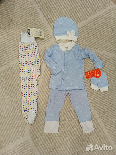 Детские вещи пакетом 68 74 на девочку