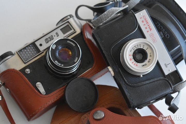 Фотоаппарат фэд-5 и смена8М