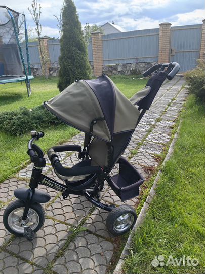 Велосипед с родительской ручкой