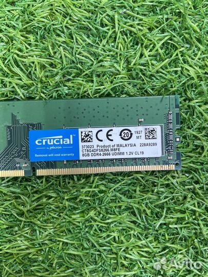 Crucial DDR4 8Gb 2666MHz CL19