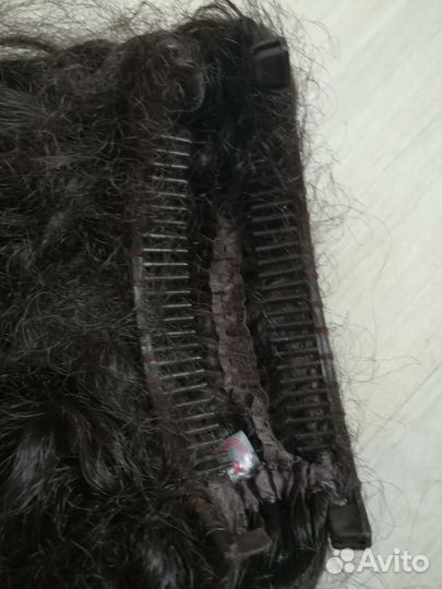 Хвост шиньон на крабе