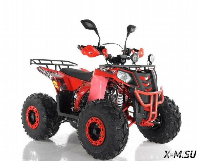 Квадроцикл wels thunder EVO ST красный