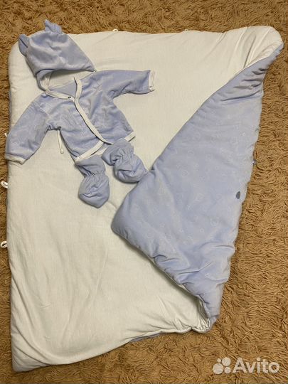 Конверт-одеяло для мальчика