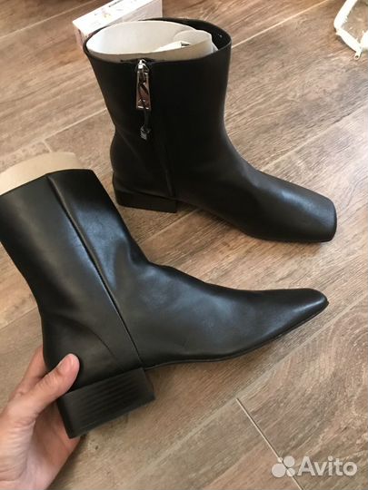 Ботильоны кожа новые 39