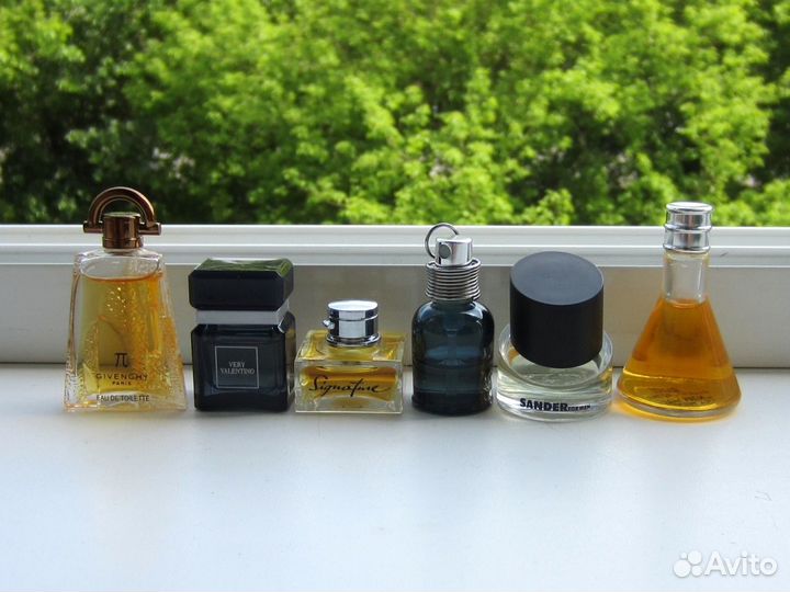 Cacharel Amor, Halston Catalyst, Givenchy Pi