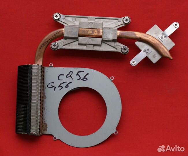 Система охлаждения HP Compaq G42, G56, G62, G72, C