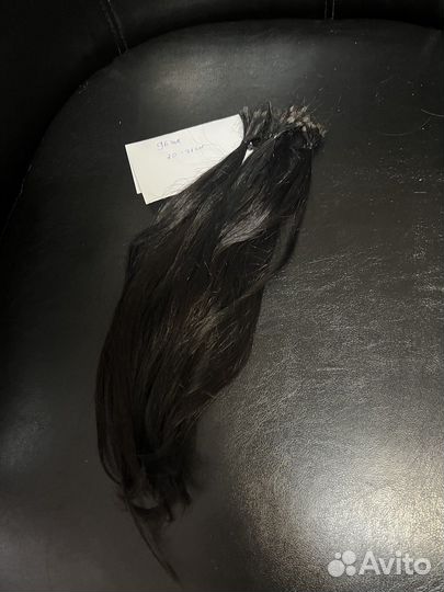 Волосы для наращивания б/у, 39 см-119 капсул