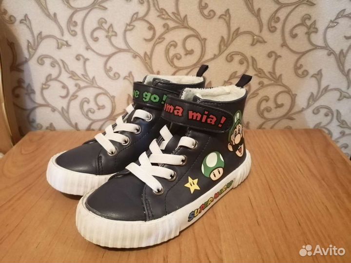 Кеды утепленные