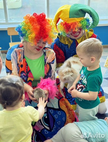 Животные на праздник,цирковой спектакль