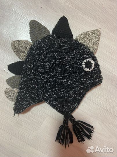 Шапка дино дракон на мальчика